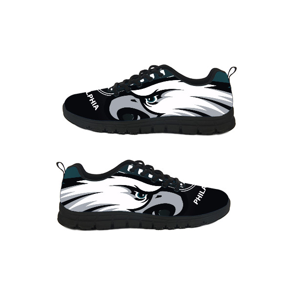 Women's Philadelphia Eagles AQ Running Shoes 001 Women's Philadelphia Eagles AQ Running Shoes 001